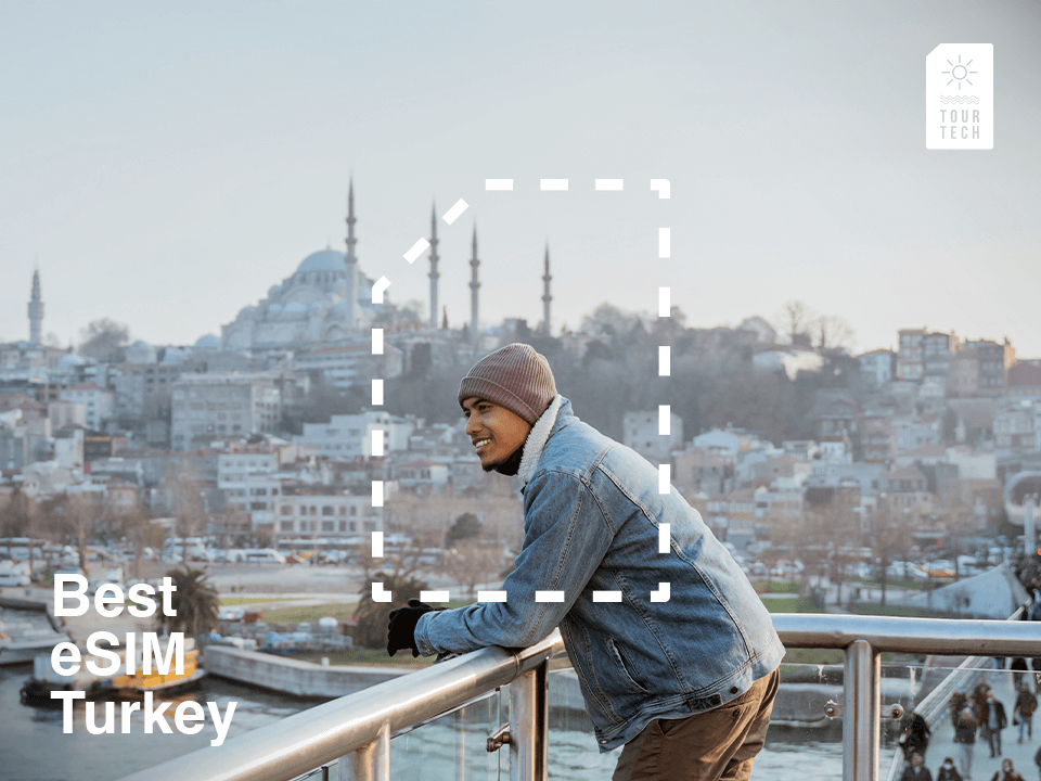 traveler using the best esim in Turkey
